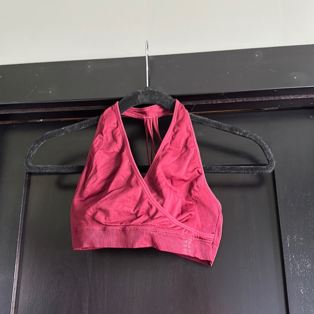 Burgundy/Wine BAR BRA bralette